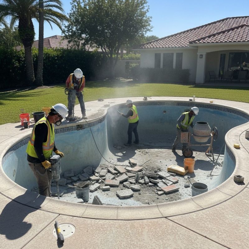 Pool Patio Construction